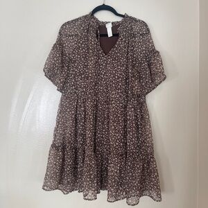 H&M Boho Brown dress
